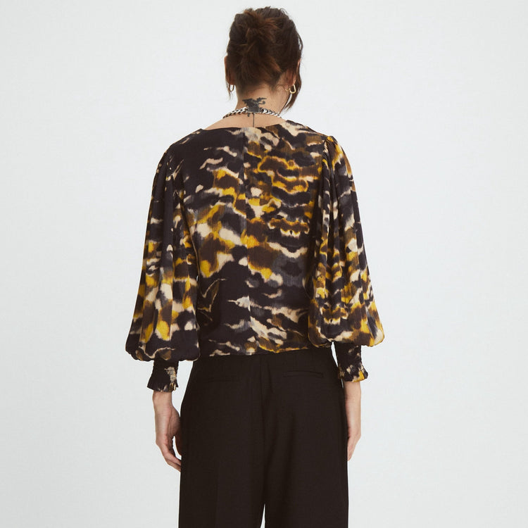 Madariaga Auka Blouse in Wild Honey