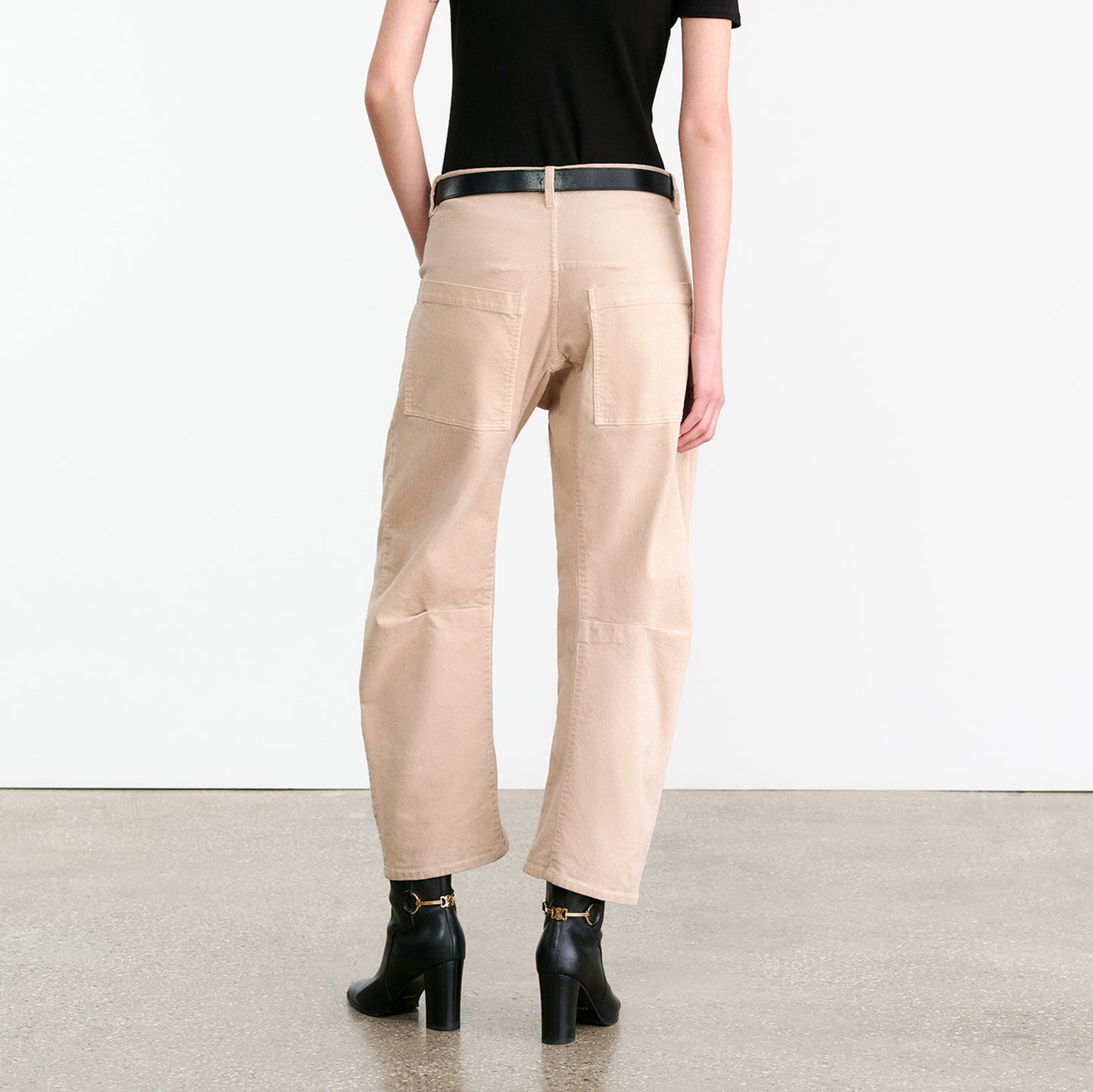 Shon Pant in Light Blush Corduroy