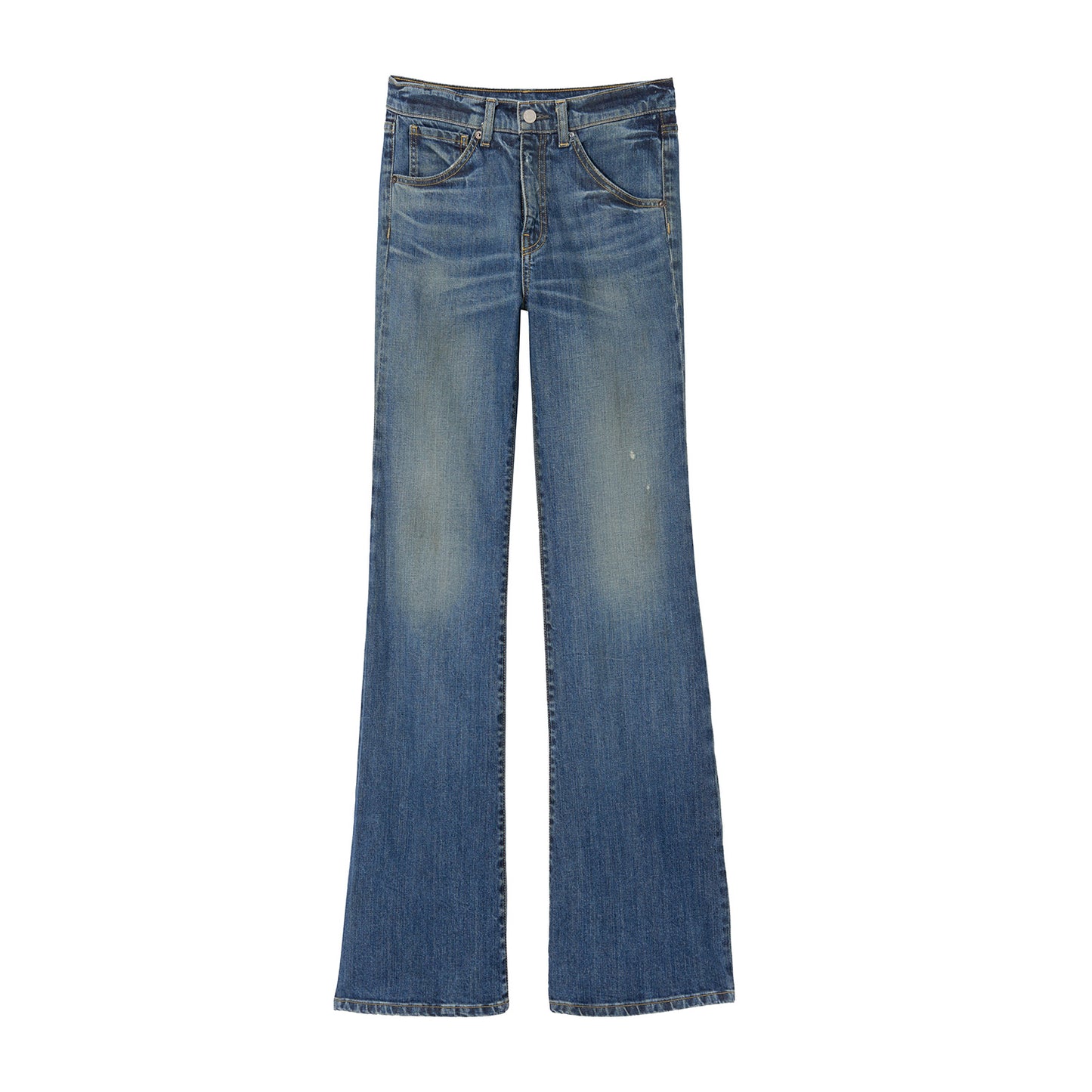 Celia Flare Jean in Classic Wash