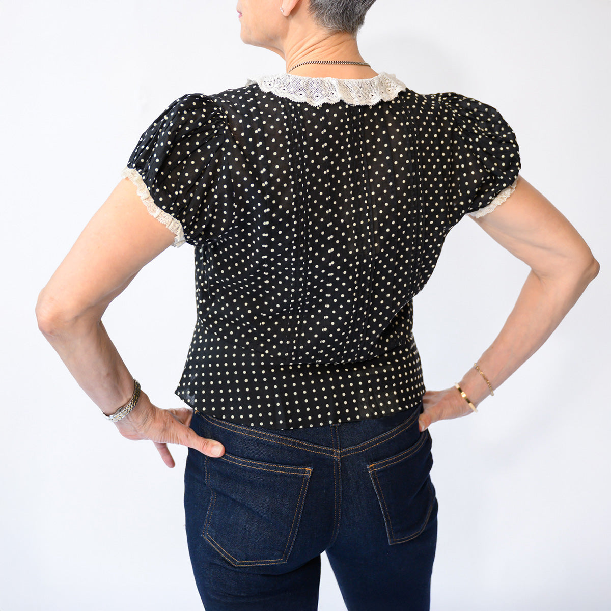 Orella Top in Noir