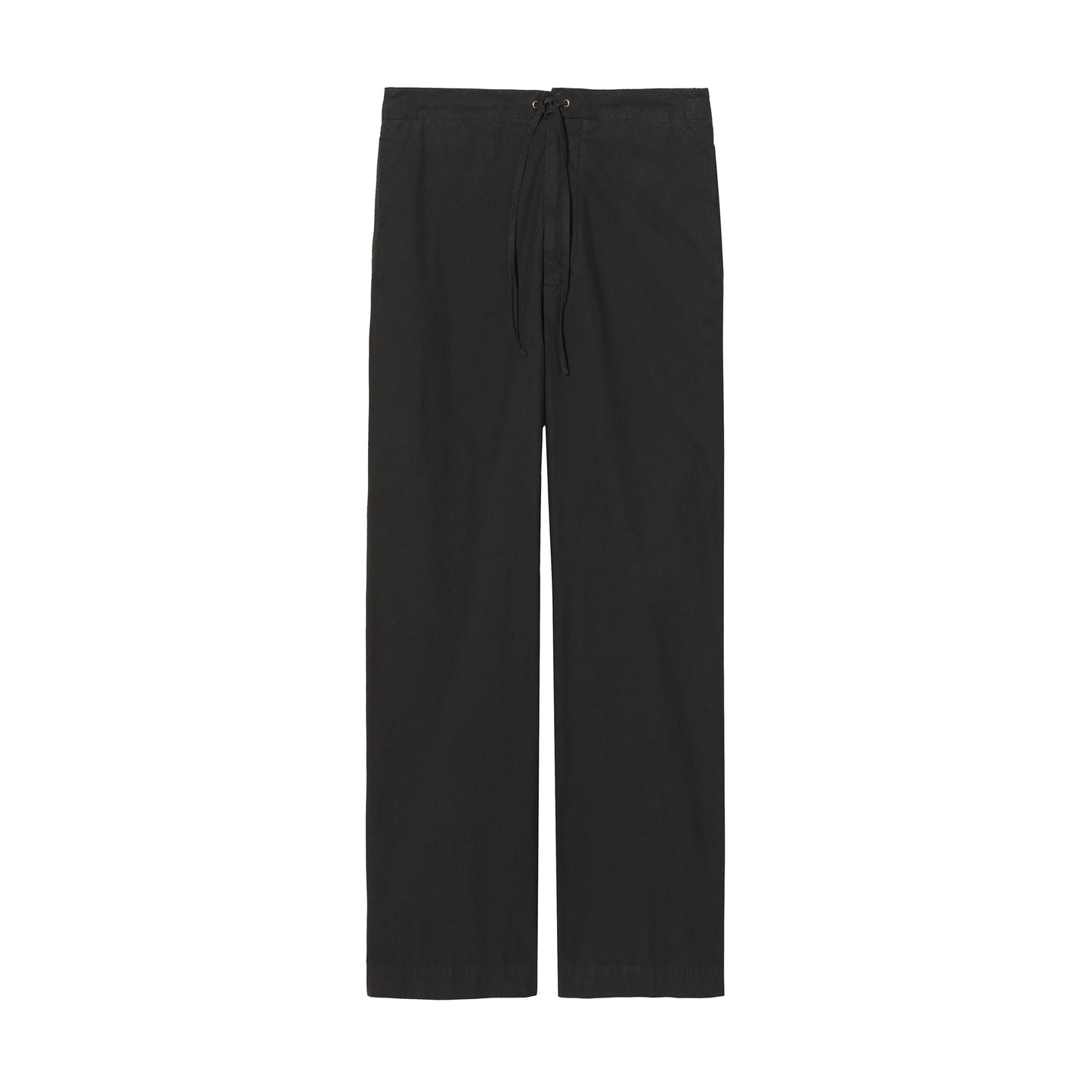 Kai Poplin Pant in Jet Black