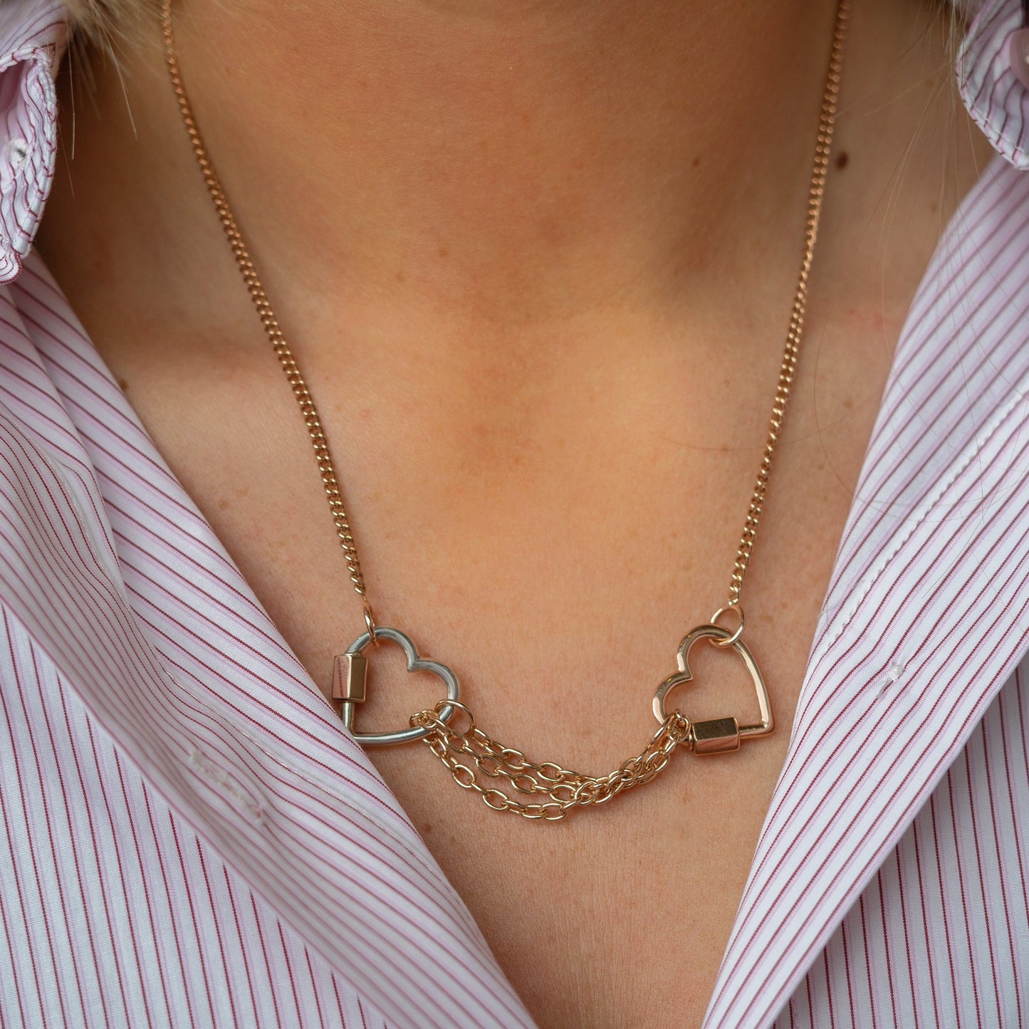 Gold Heart Lock