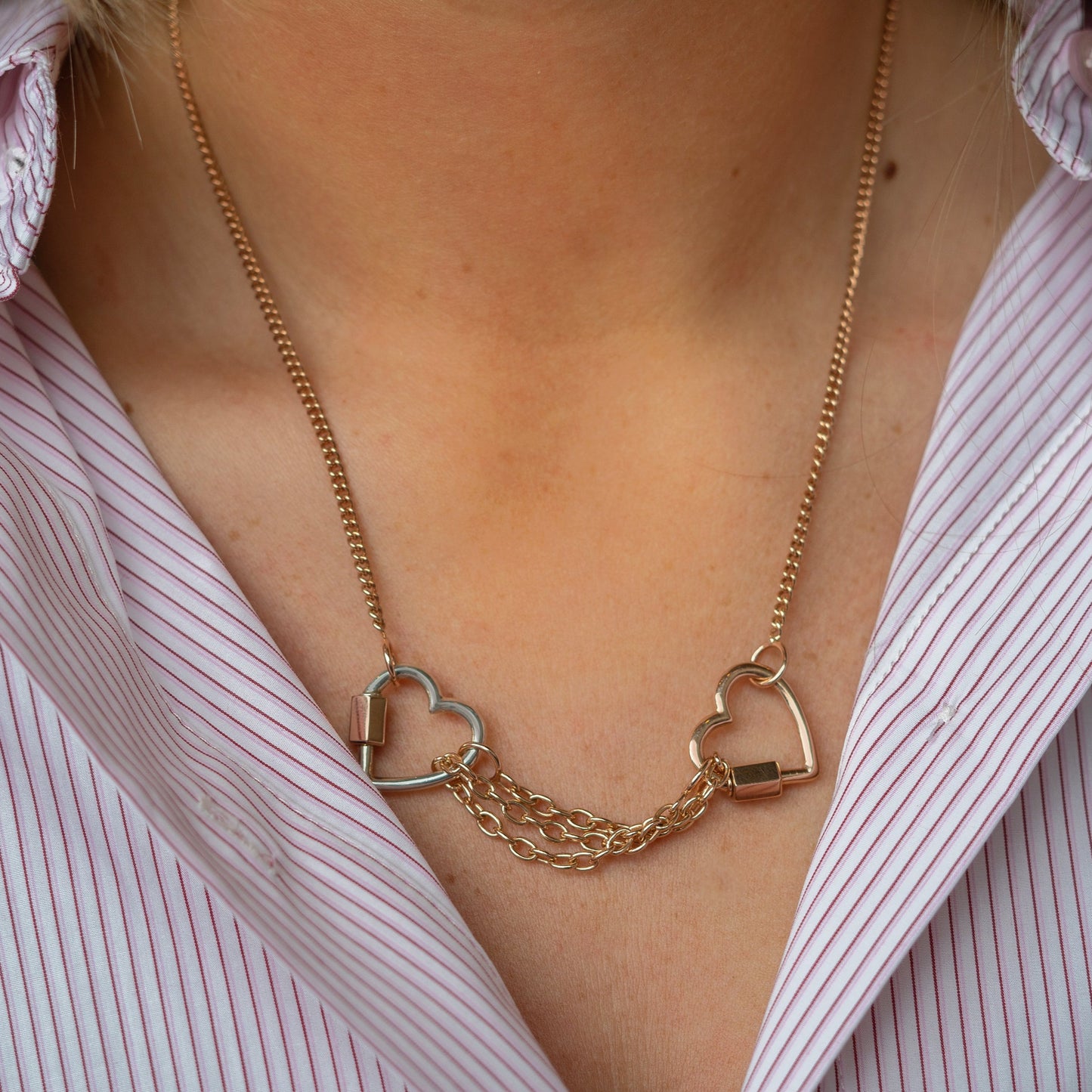 Silver Heart Lock