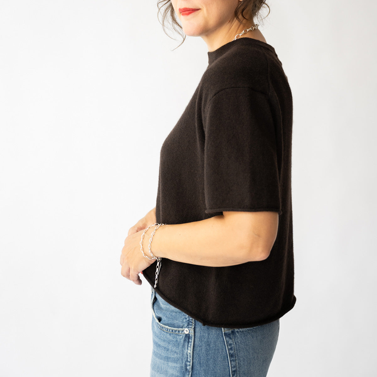 Cila T-Shirt in Dark Oak