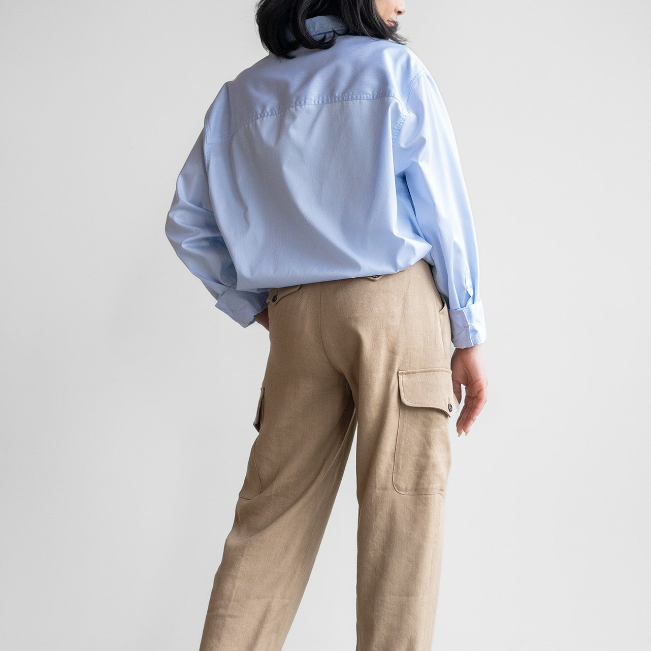 Martina Anorak Shirt in Riga Cel