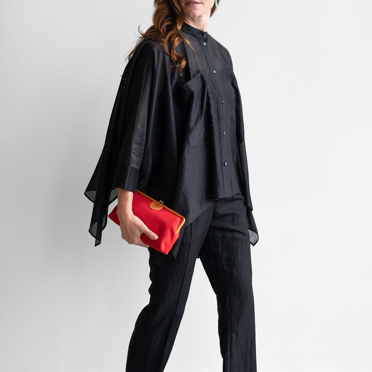 Trapeze Blouse in Black