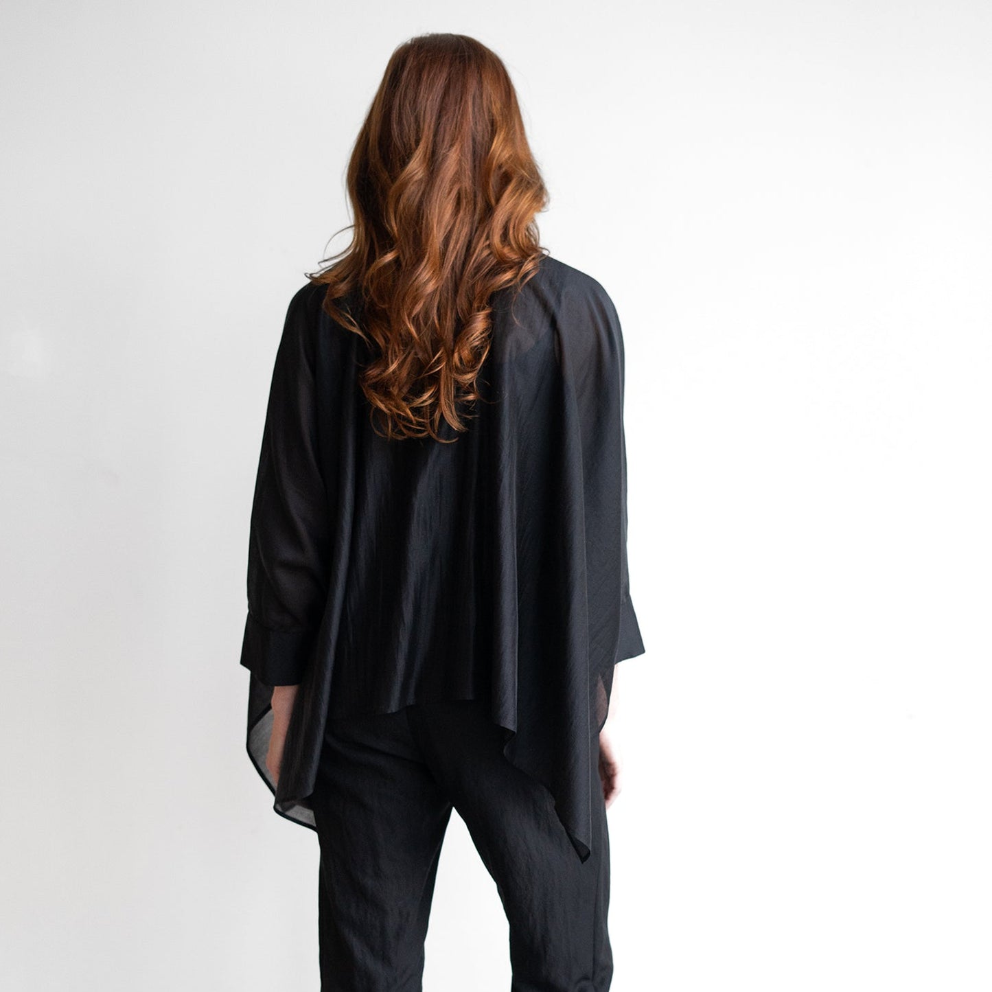 Trapeze Blouse in Black