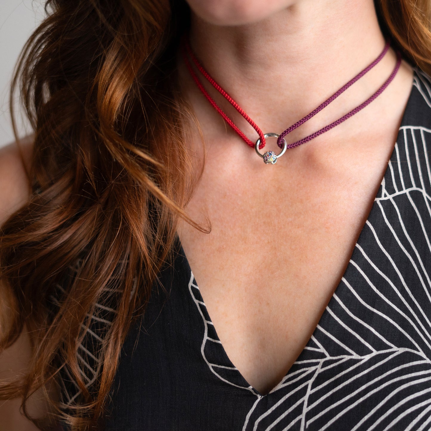 String Project in Aubergine