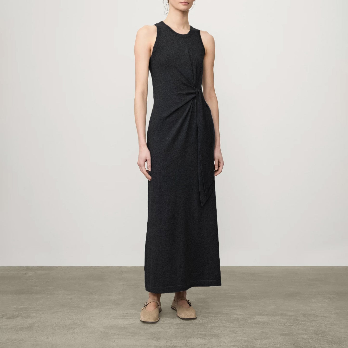 Angeline Knit Dress in Black