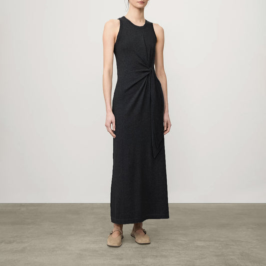 Angeline Knit Dress in Black