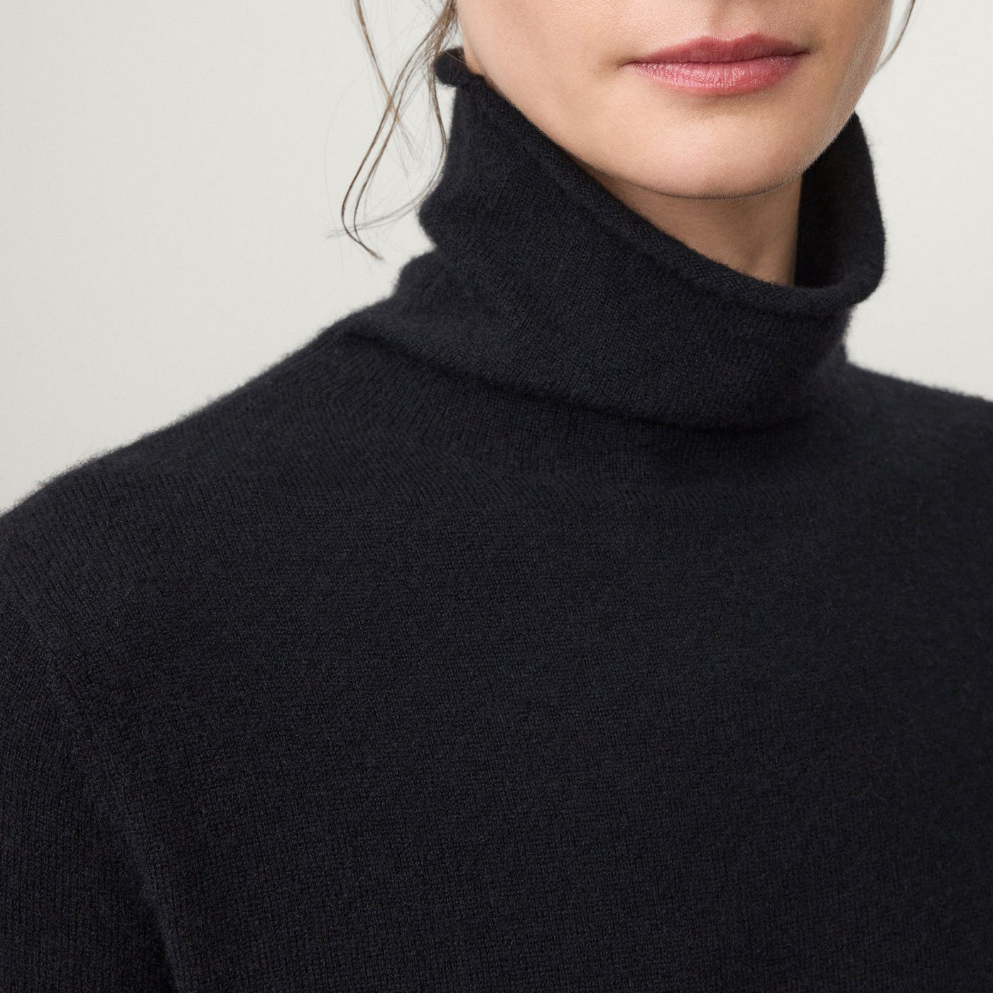 Ailina Sweater Dress in Black