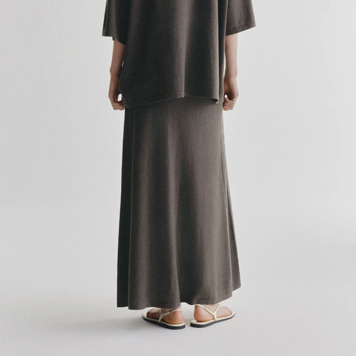 Adrienne Skirt in Deep Walnut