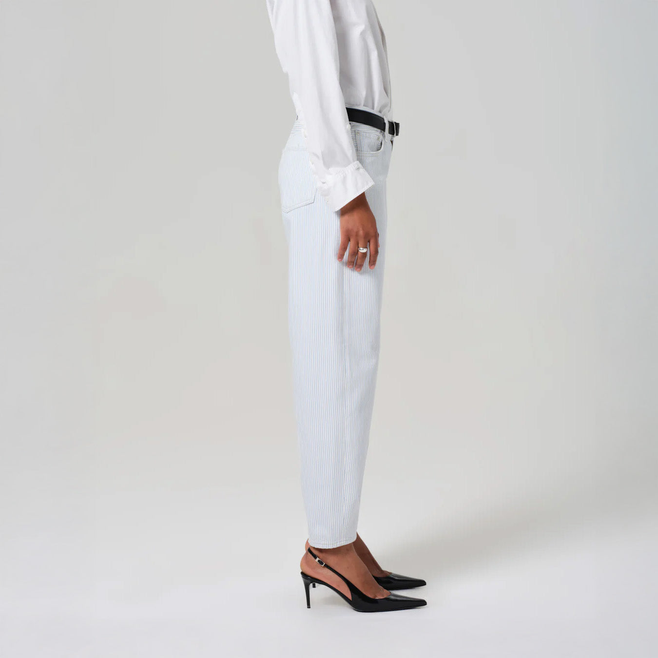 Miro Reworked Jean in Marine Stripe