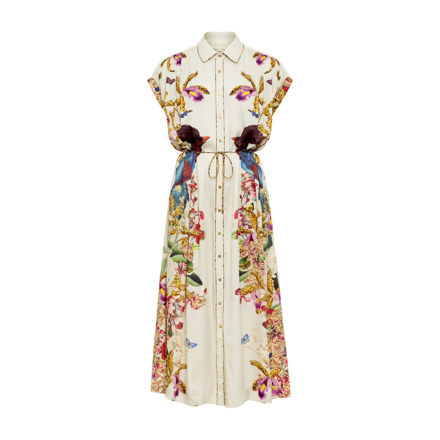 Valerie Kaftan in White Divine Birds