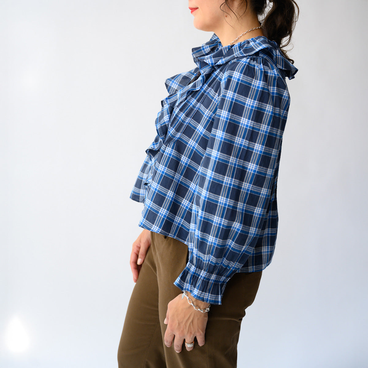 Hardy Top in Valmont Plaid
