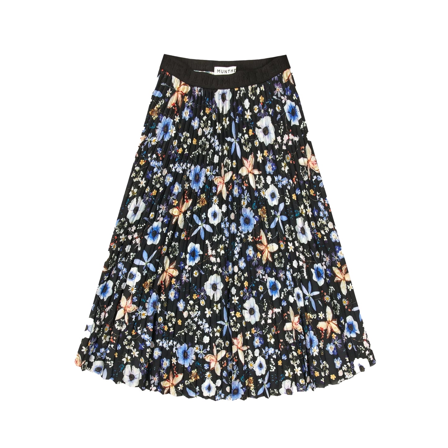 Charming Skirt in Black Floral