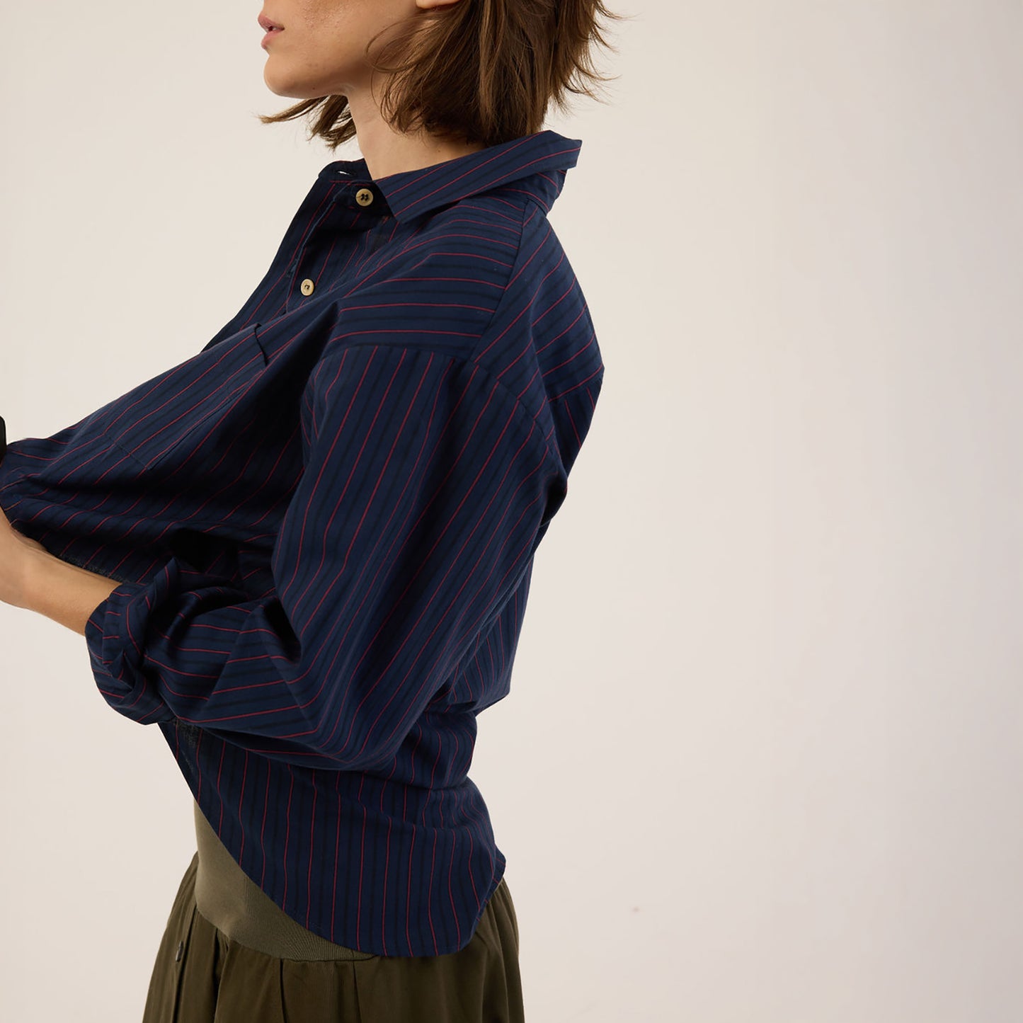 Weekend Shirt in Blue & Red