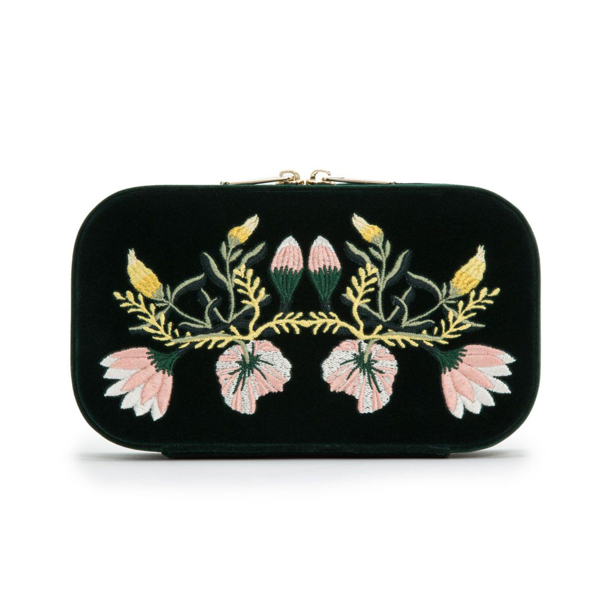 Zoe Travel Case in Forest Green