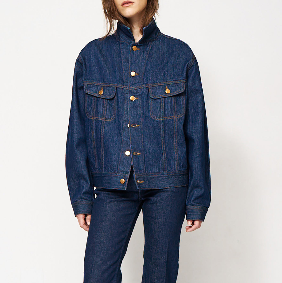 The Loverboy Jacket in Raw Rinse