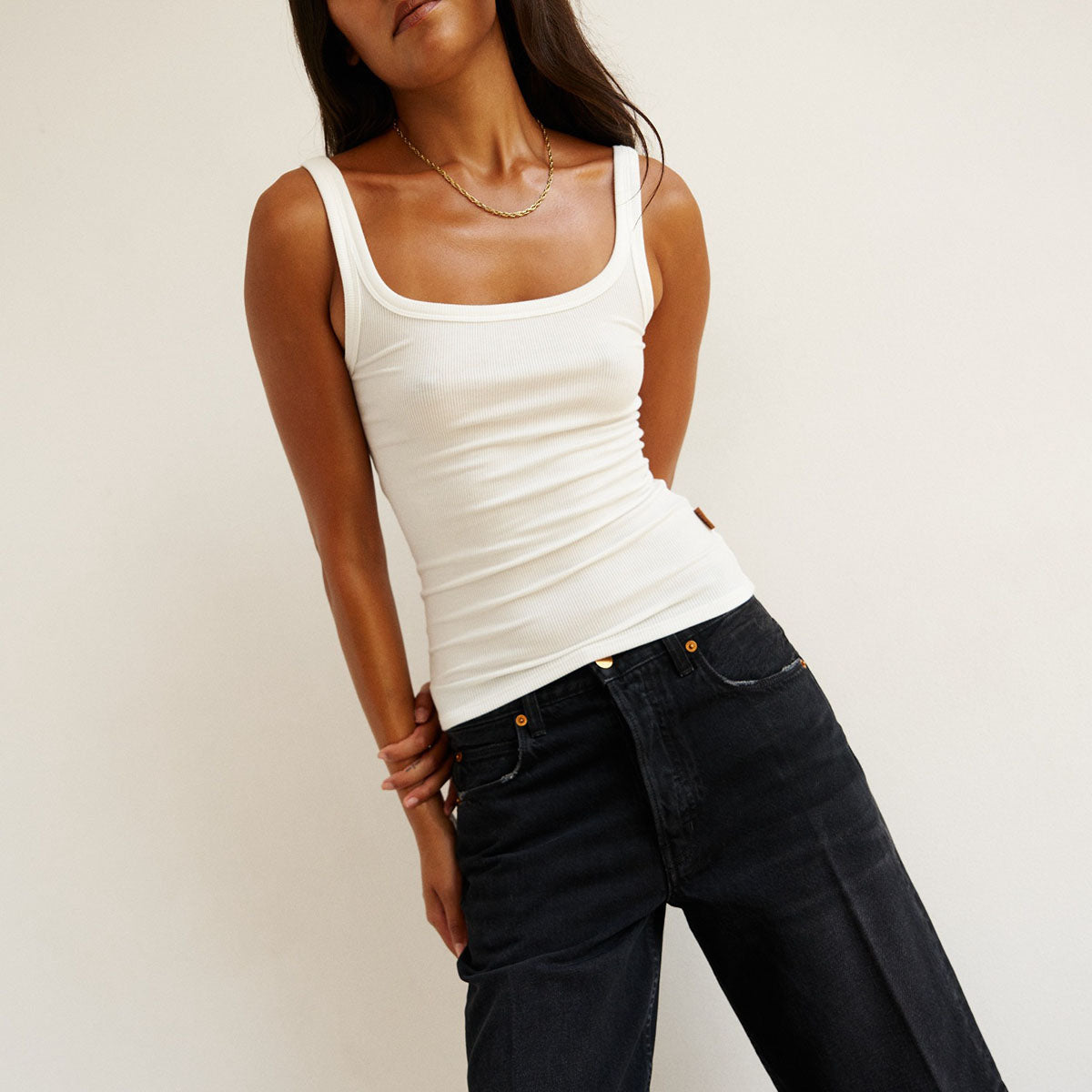 The Undershirt in White