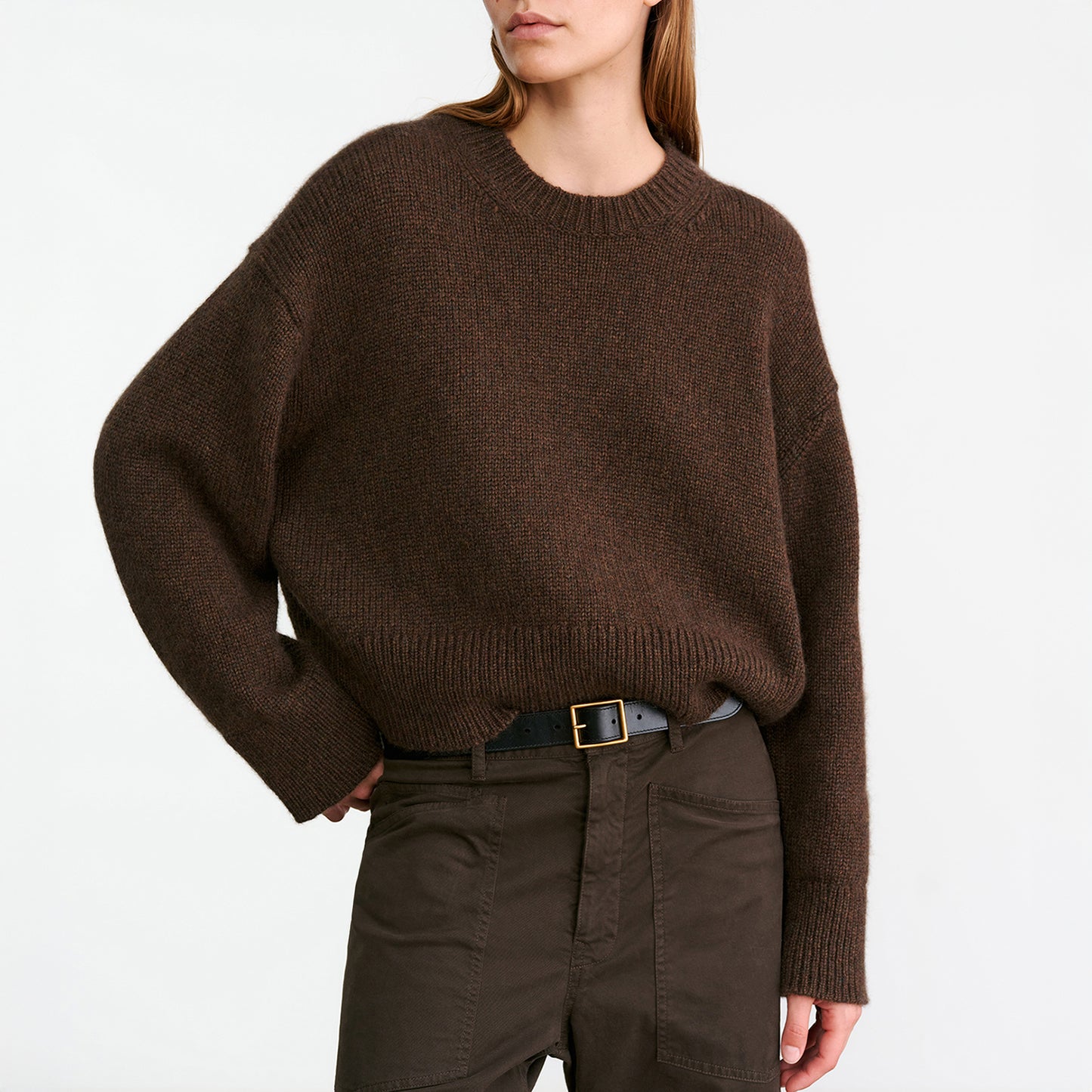 Anisa Sweater in Redwood Melange