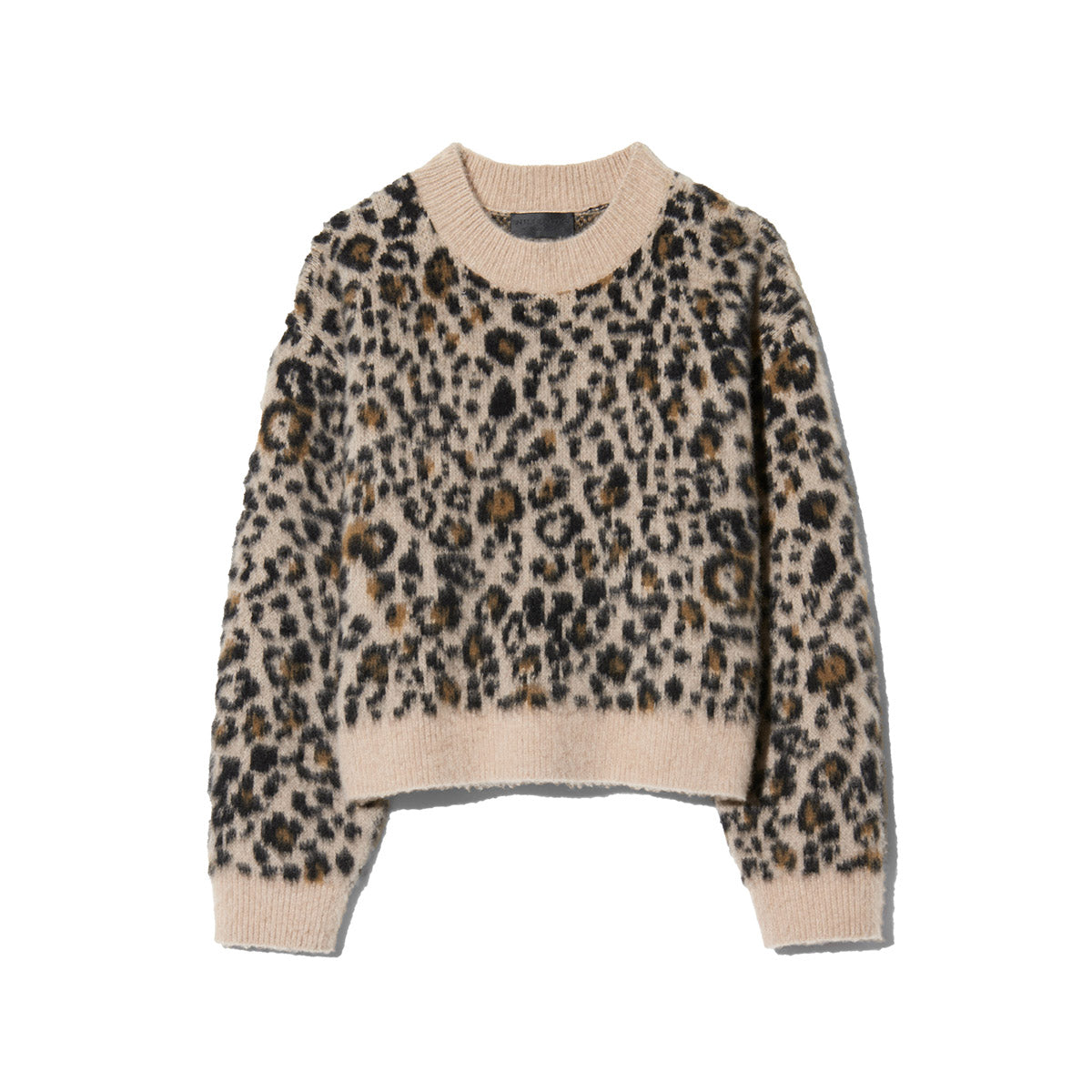 Zamira Sweater in Jute Leopard