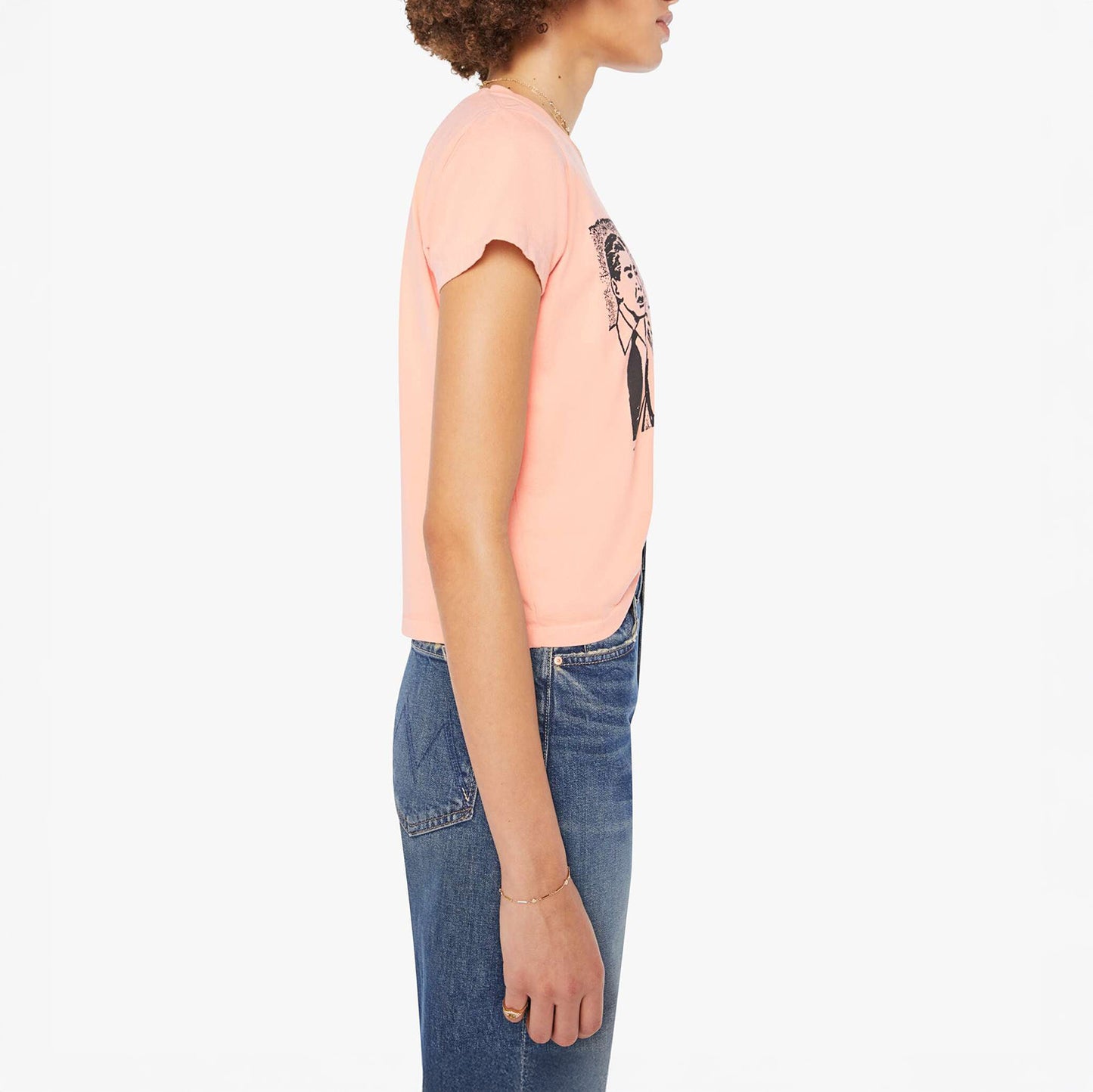 Boxy Goodie Goodie Tee in Shhhh