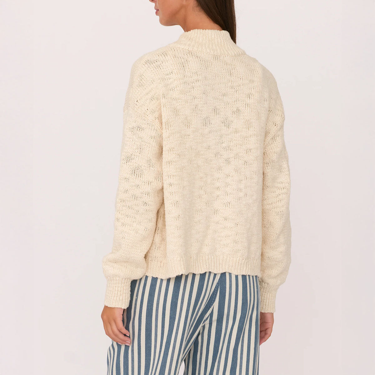 Cardigan Sweater in Ivory