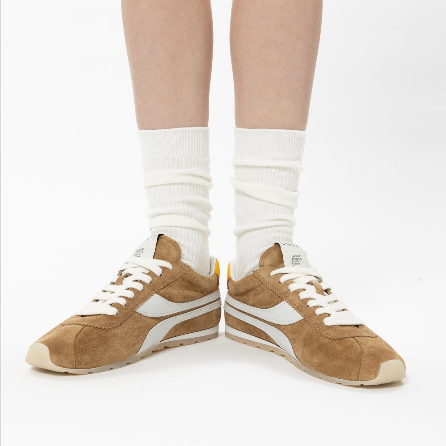 Essex Suede Sneaker in Ginger