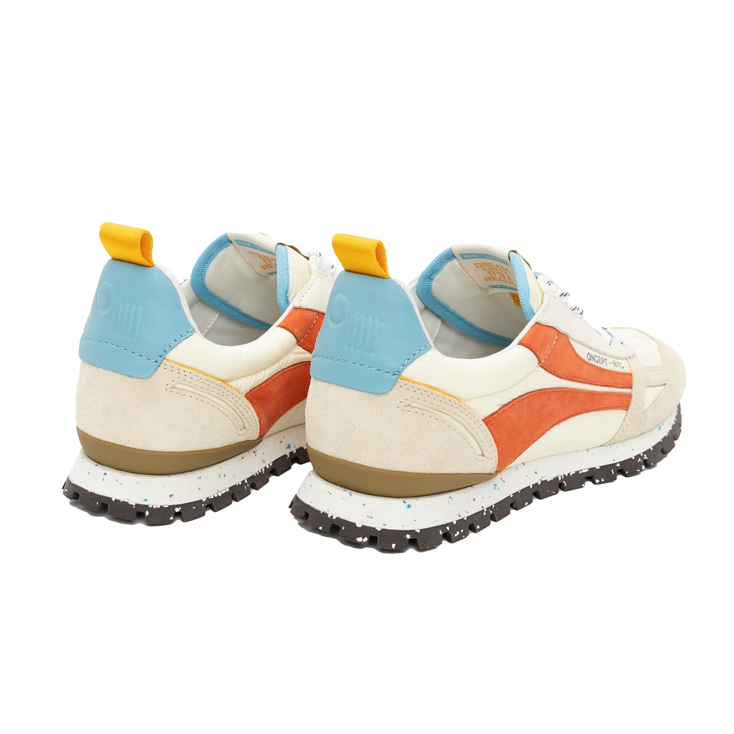 Toronto Sneaker with Lug Sole in Flame