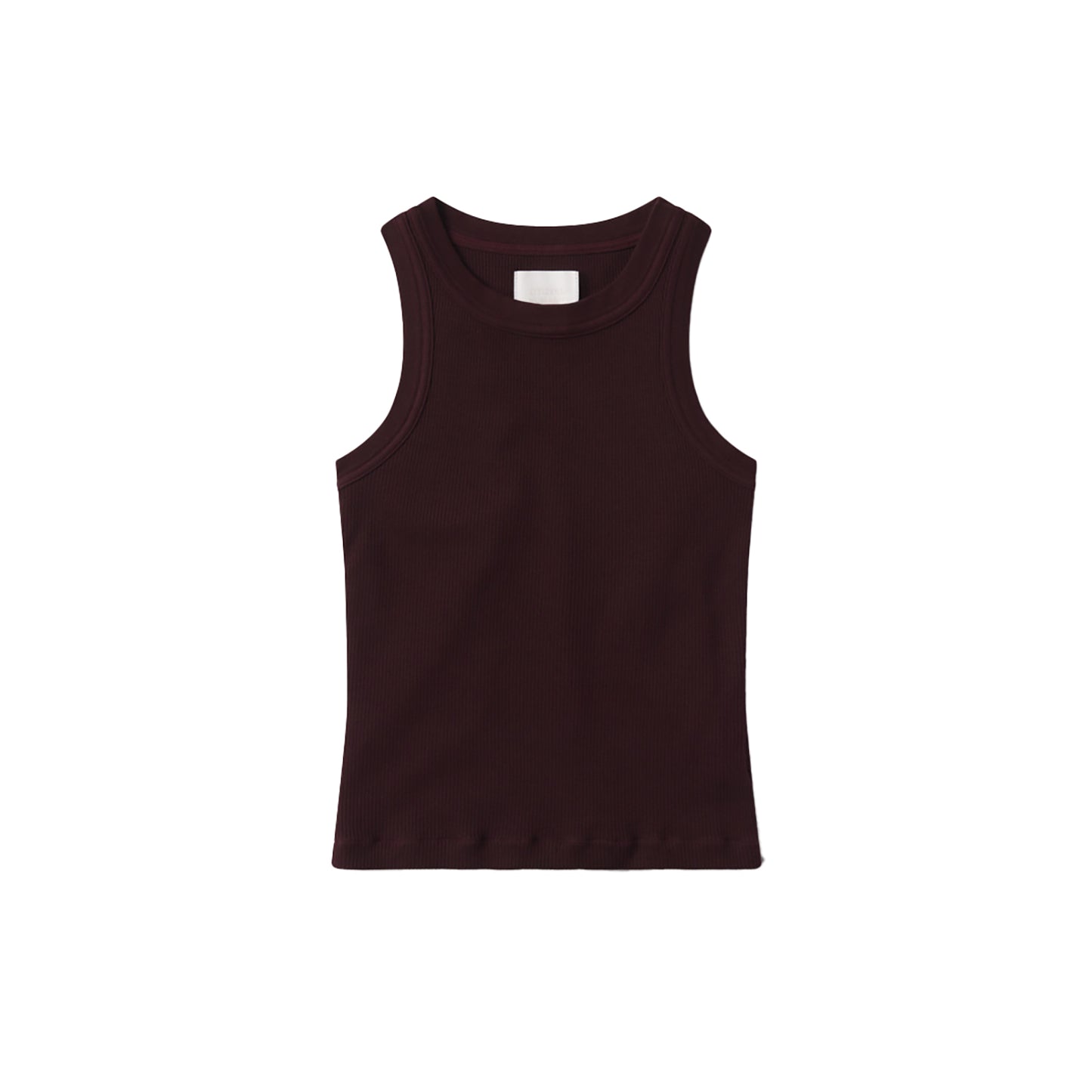 Isabel Rib Tank in Mahogany