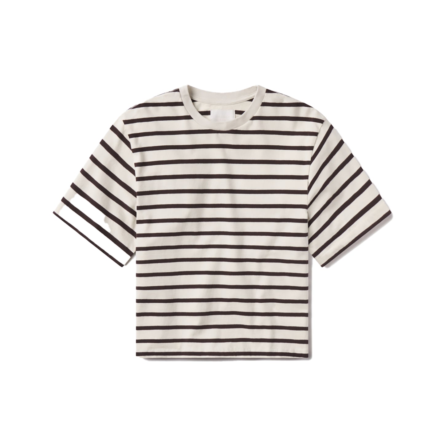 Goldie Tee in Chocolate Stripe