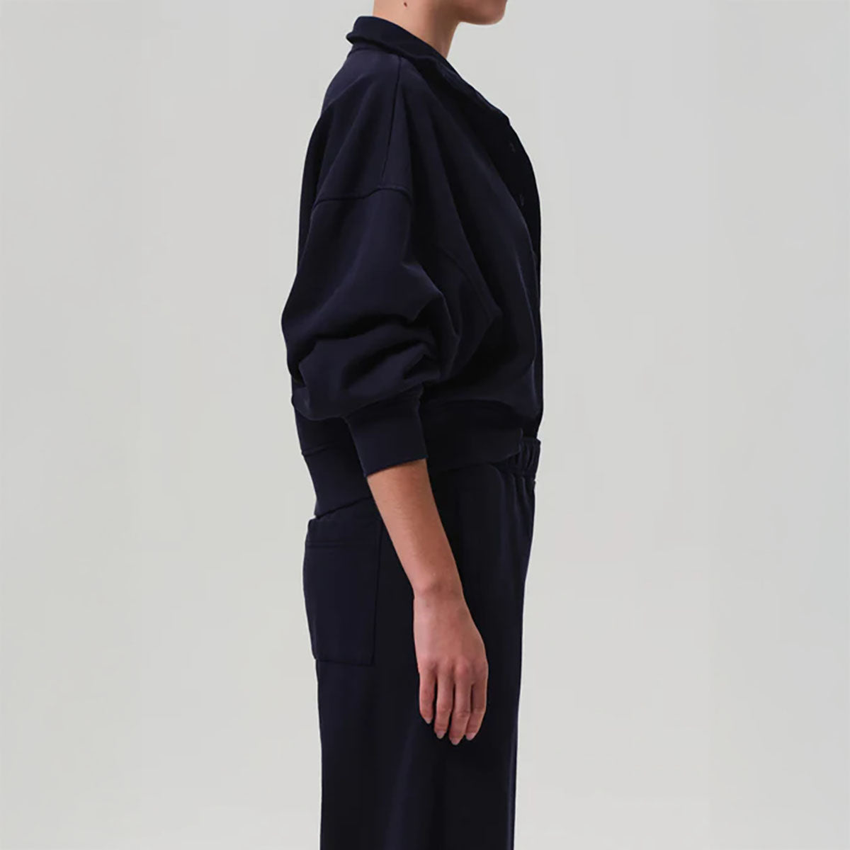 Mirelle Funnel Neck in Navy