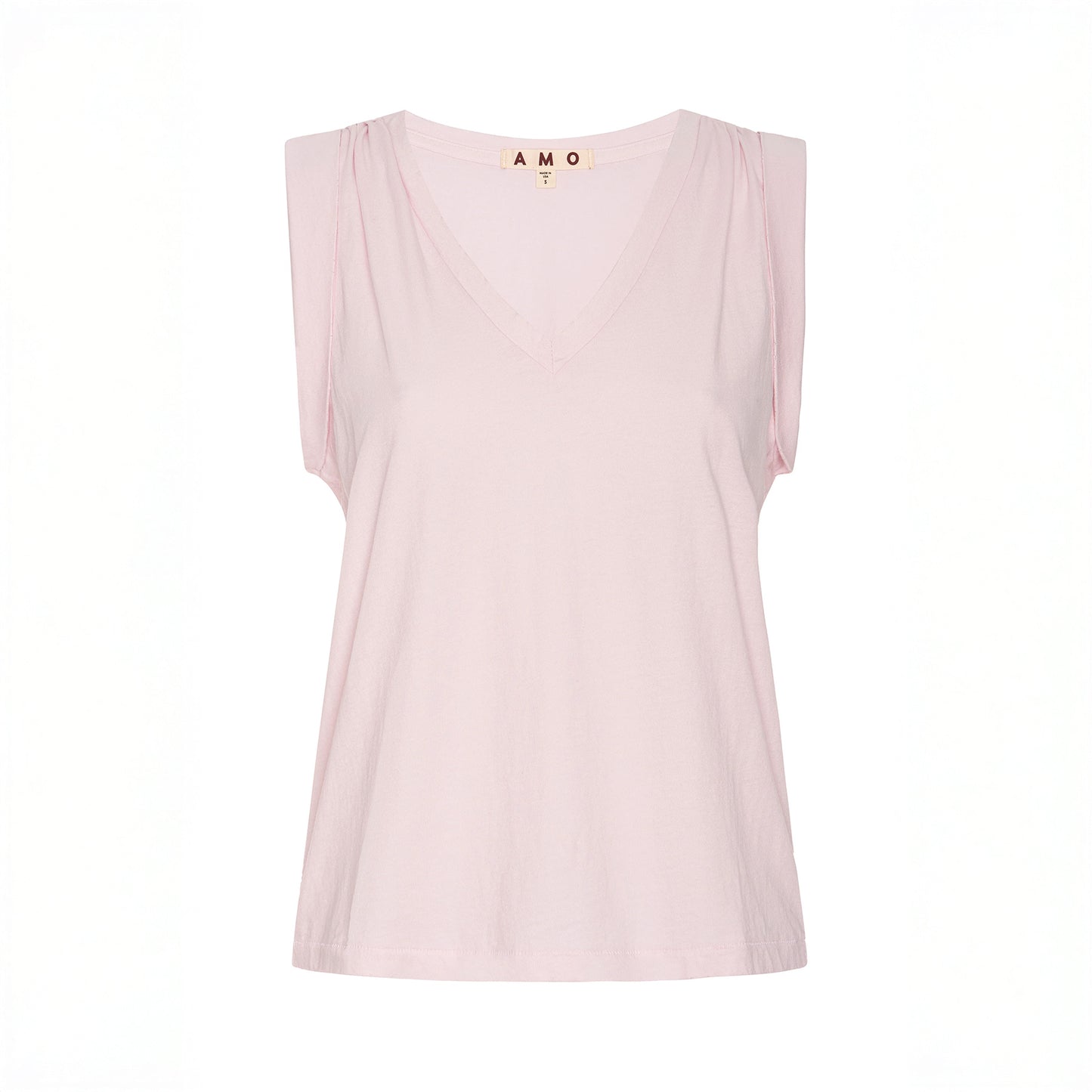 Dona Sleeveless Tee in Flush