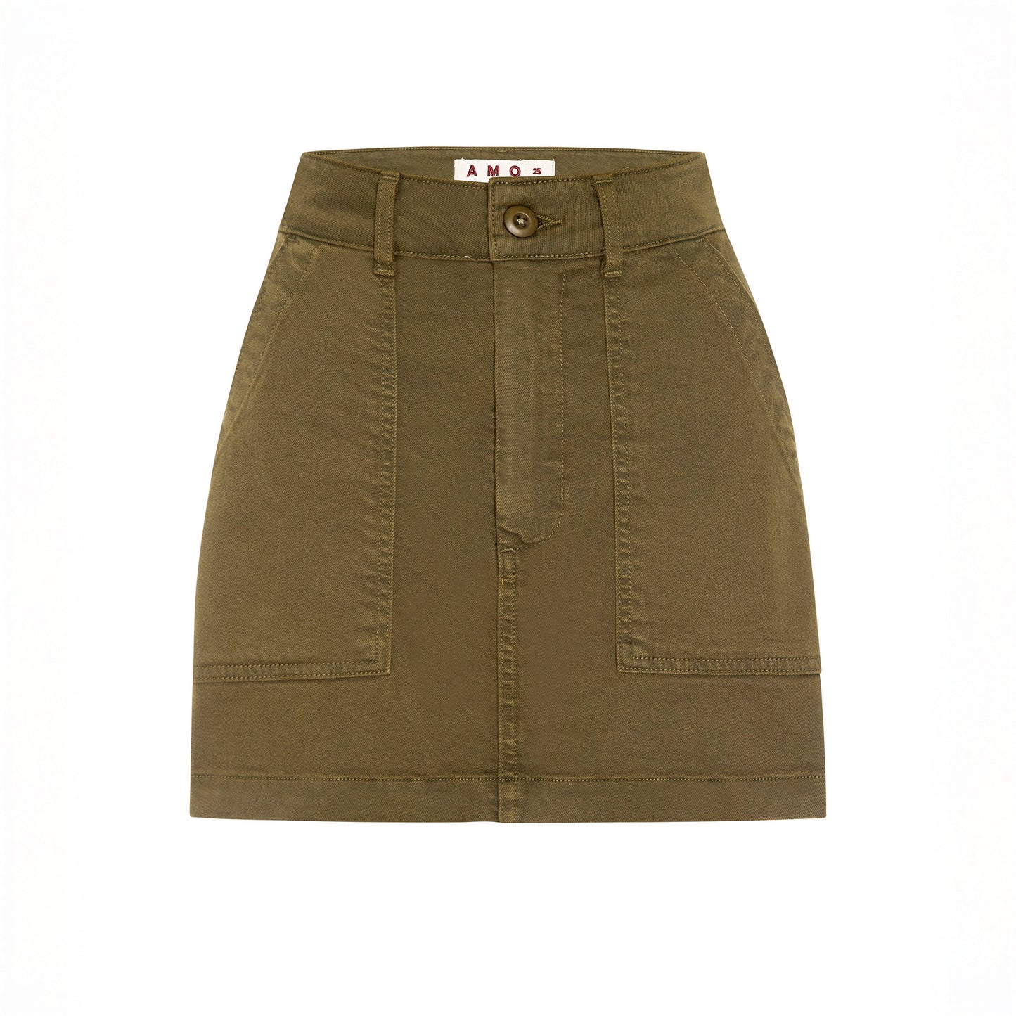 Easy Slouch Skirt in Reseda