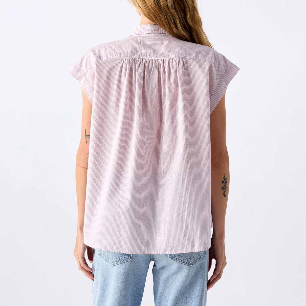 Hedy Voile Blouse in Flush