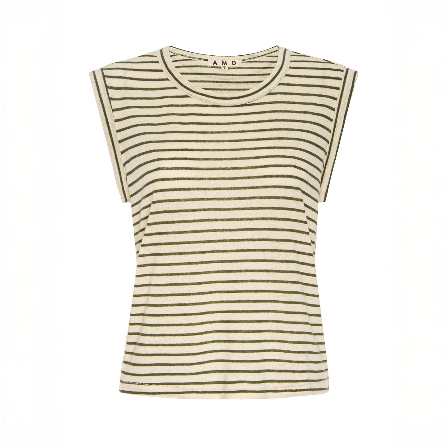 Striped Love Tee in Reseda