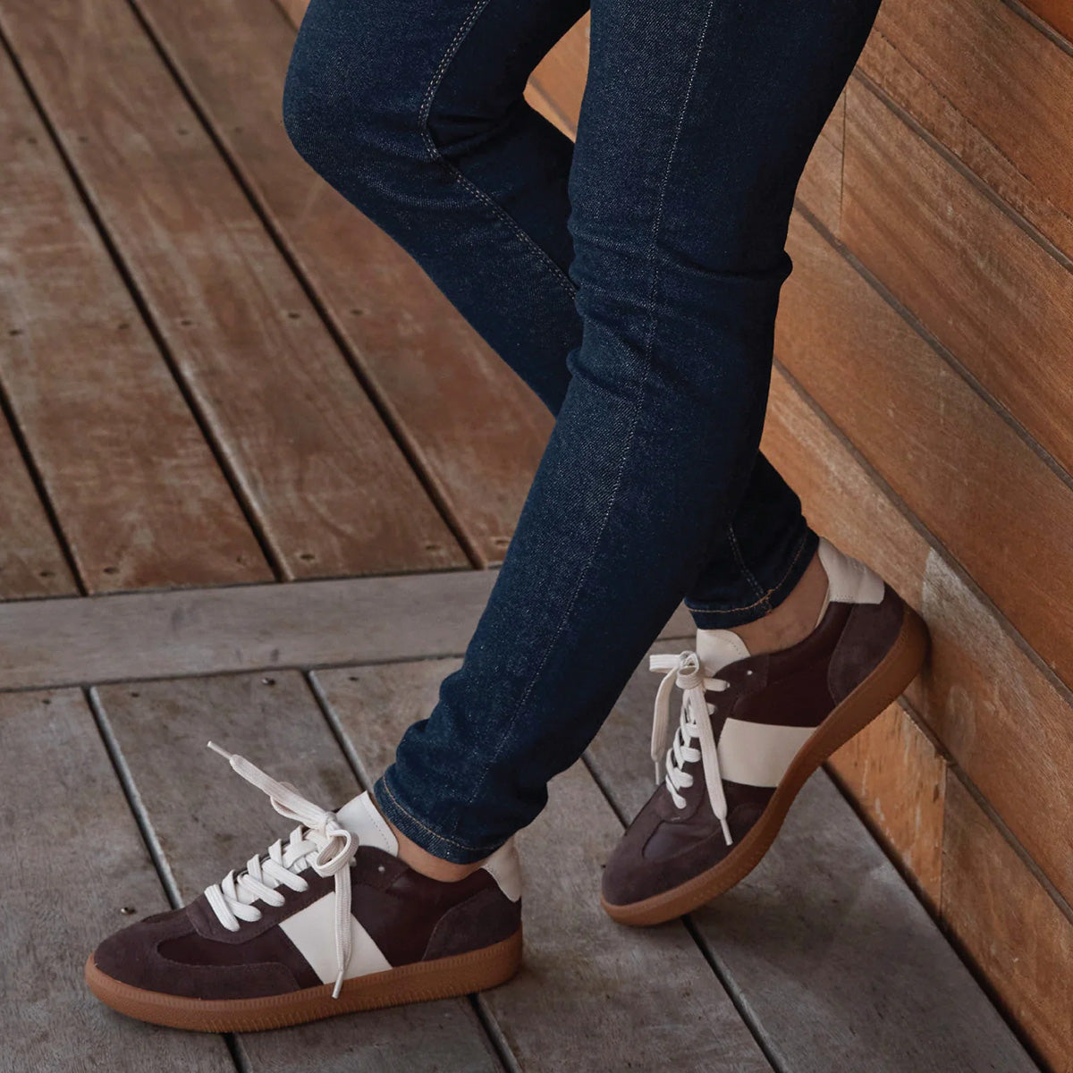 Antigo Sneaker in Chocolate