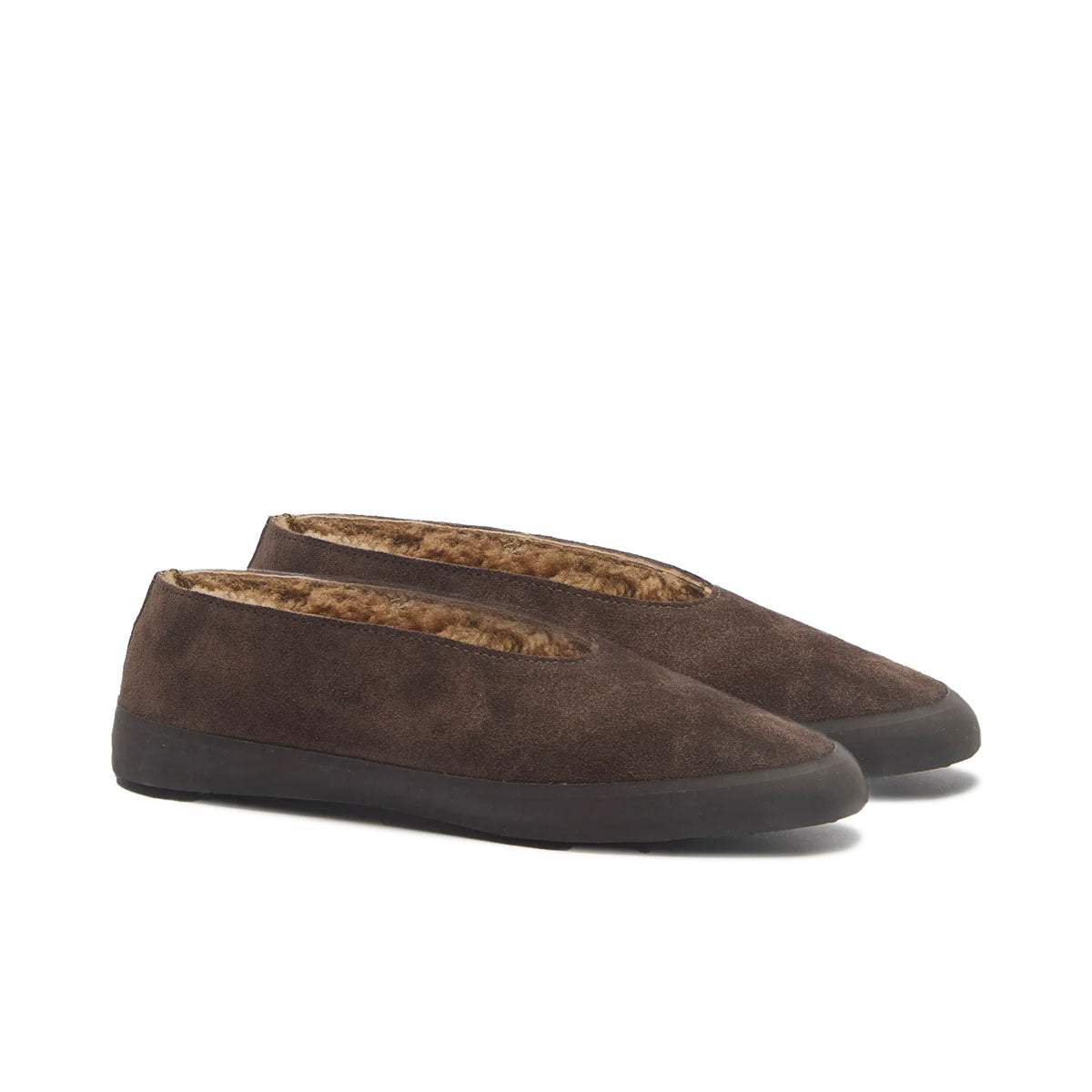 Apres Ski in Brown Shearling