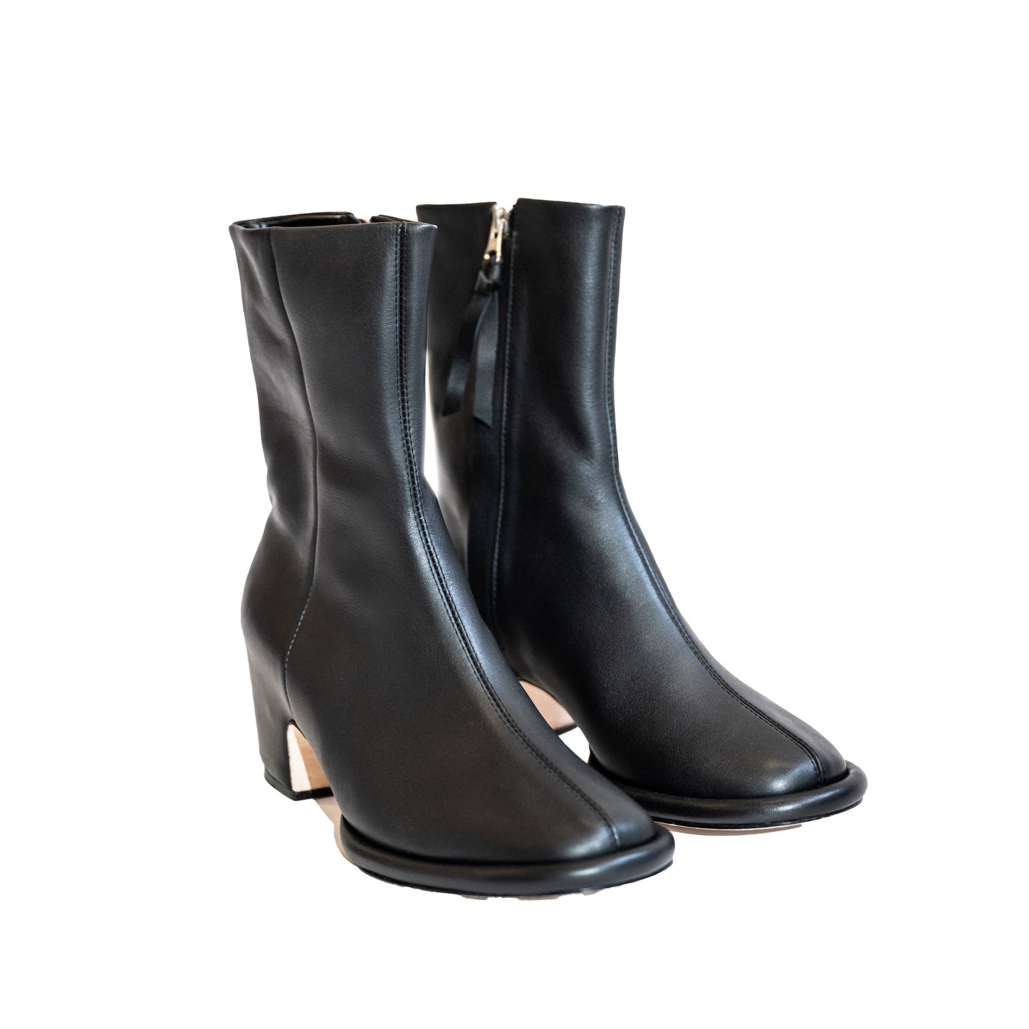 Arch Leather Boot in Black