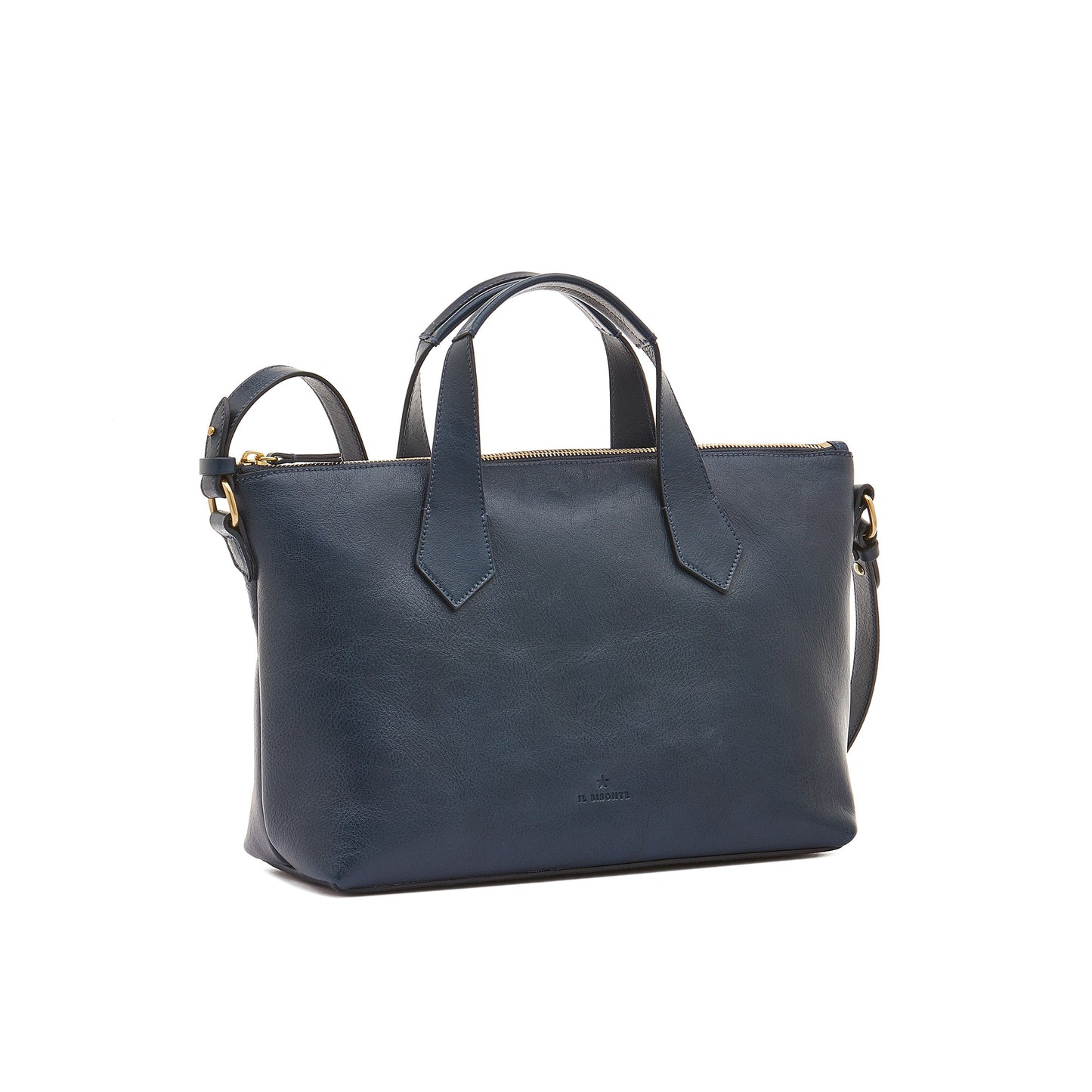 Le Laudi Bag in Blue Leather