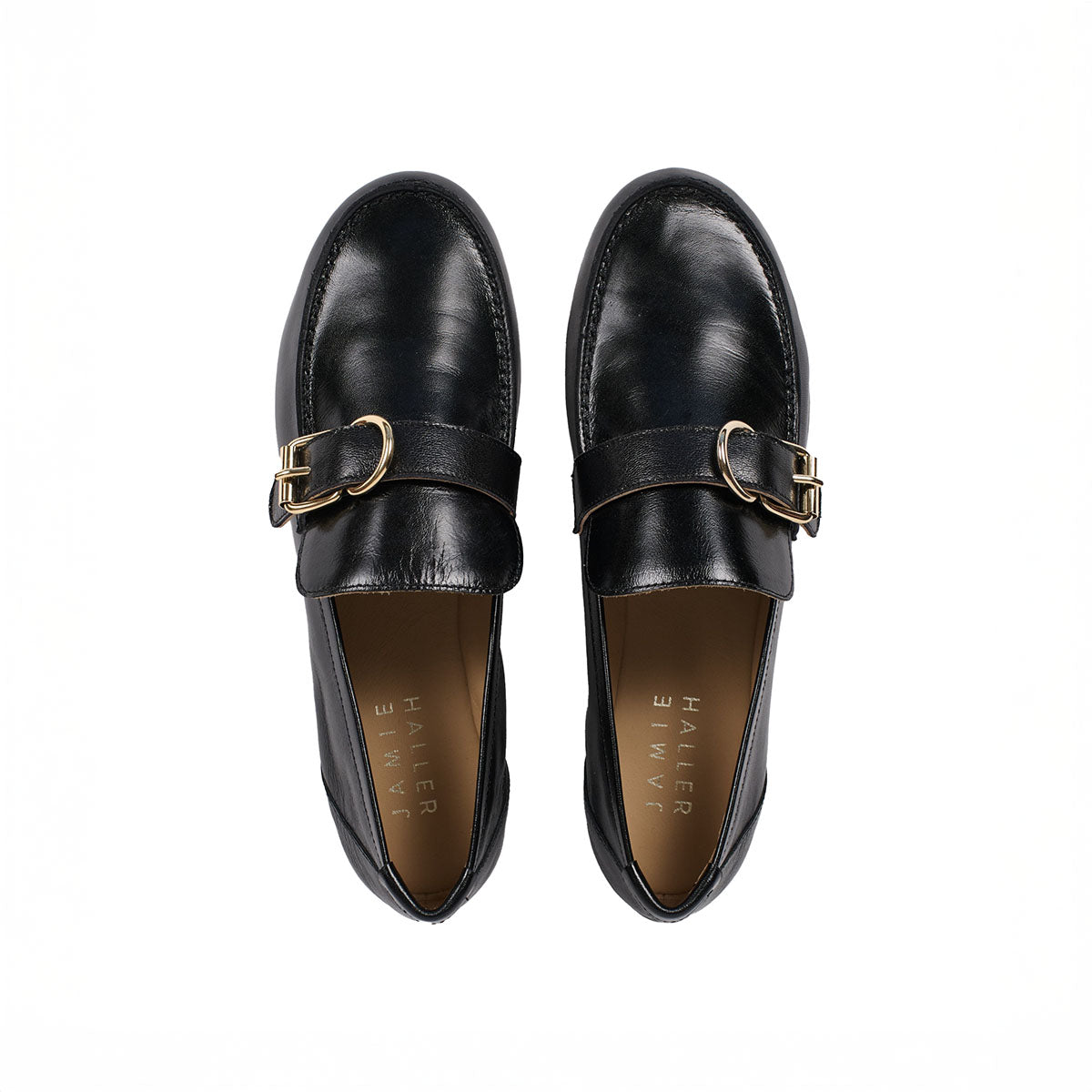 Buckle Loafer in Black