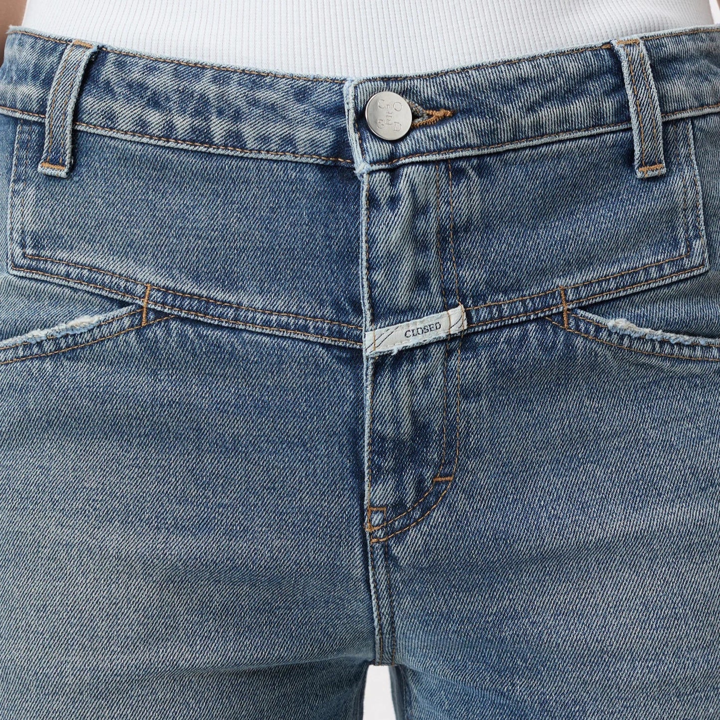Stover-X Jeans in Mid Blue