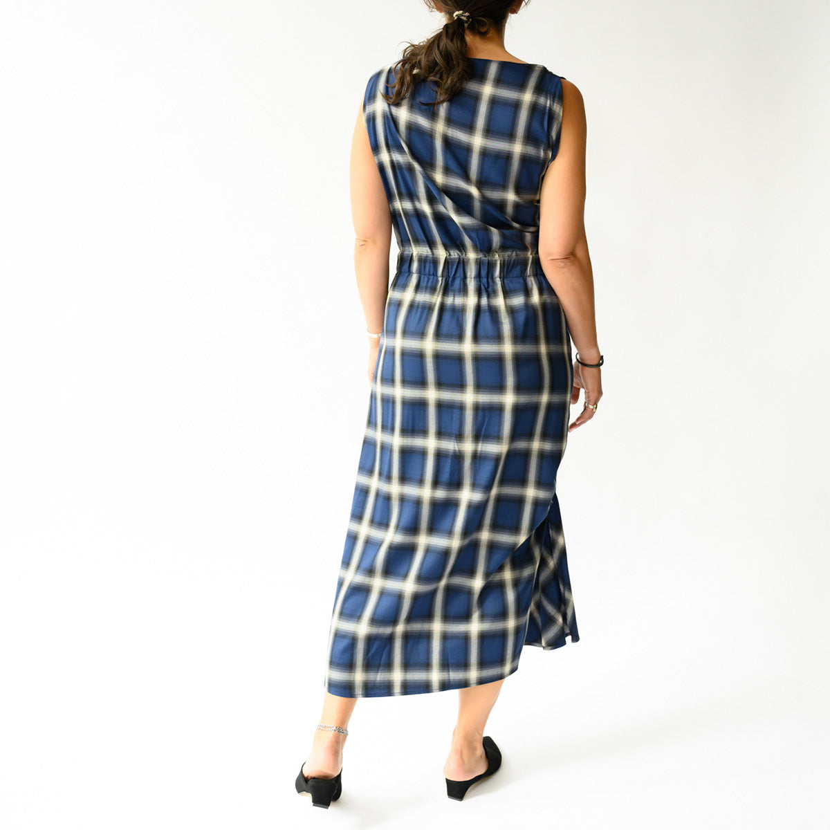 Elise Dress in Ink