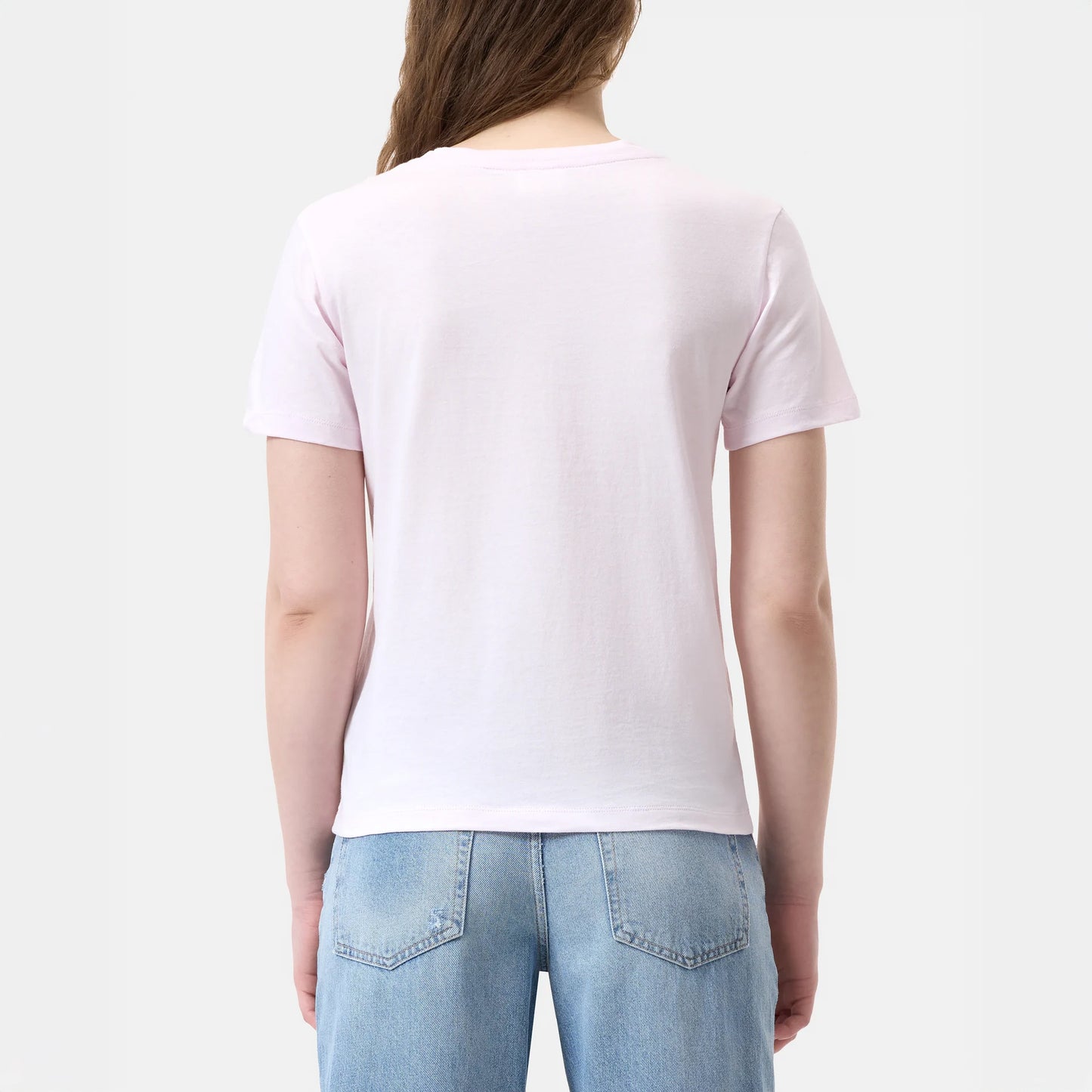 Basic T-Shirt in Milkshake Pink