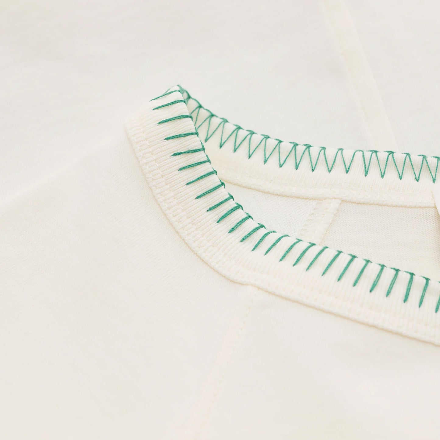 Raglan Tee Shirt in Ivory