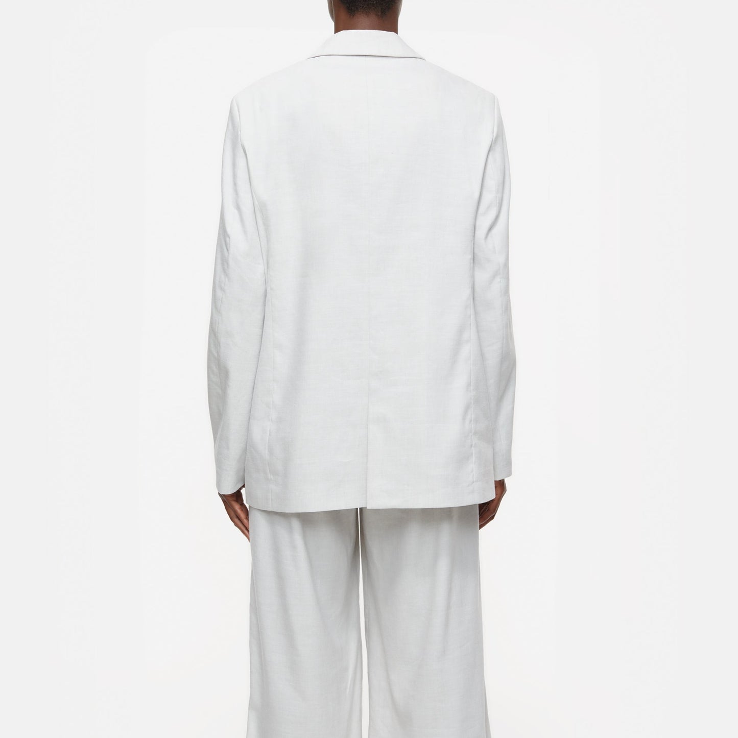 Lola Linen Blazer in Limestone