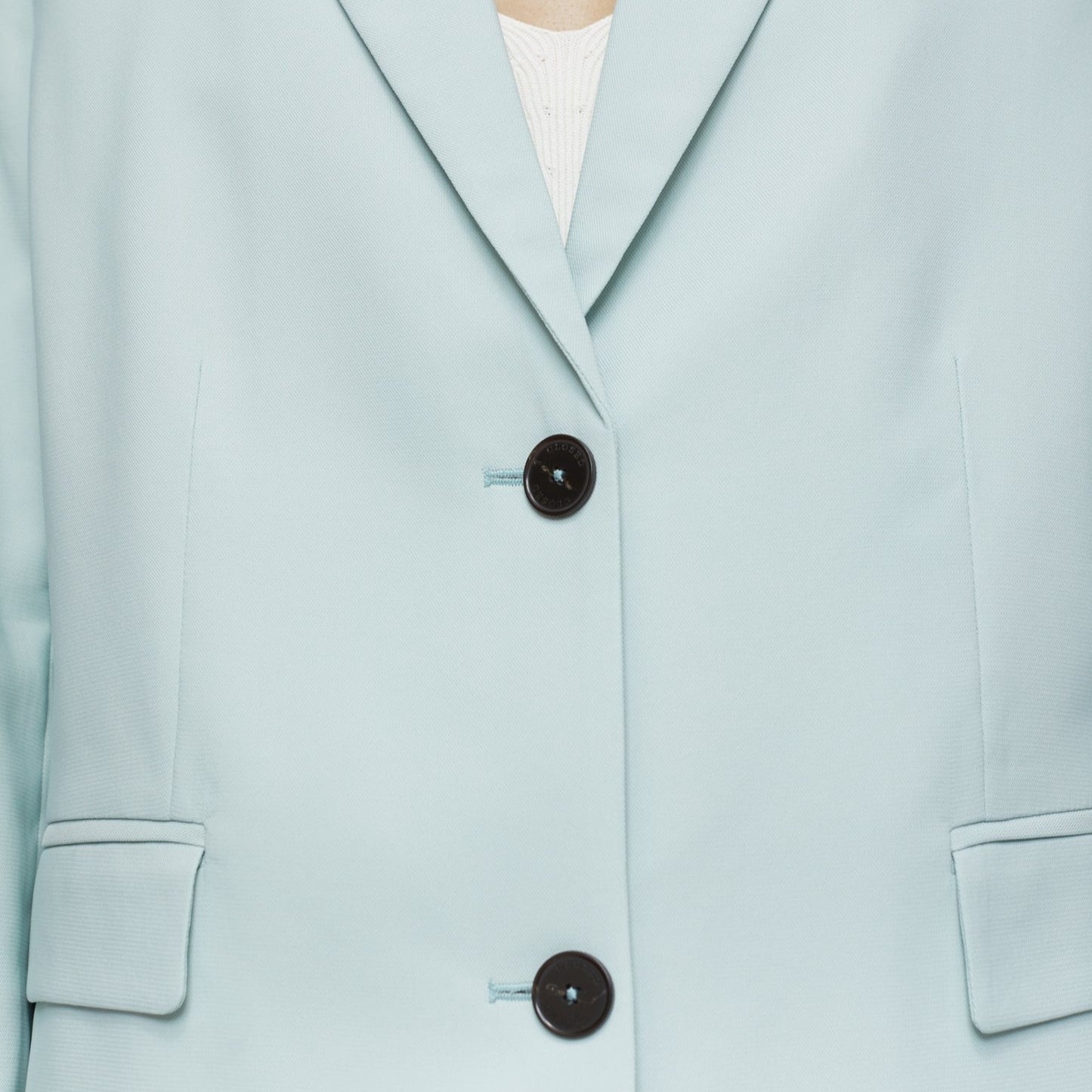 Lola Crepe Blazer in Amalfi Sea