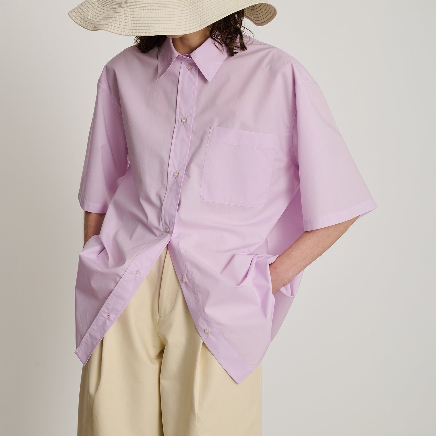 Bobbie Button Up in Wisteria