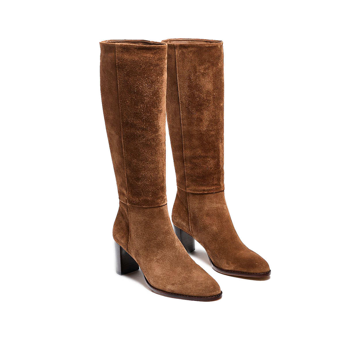 Catherine Scrunch Boot in Mocha